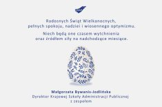 kartka świąteczna z życzeniami