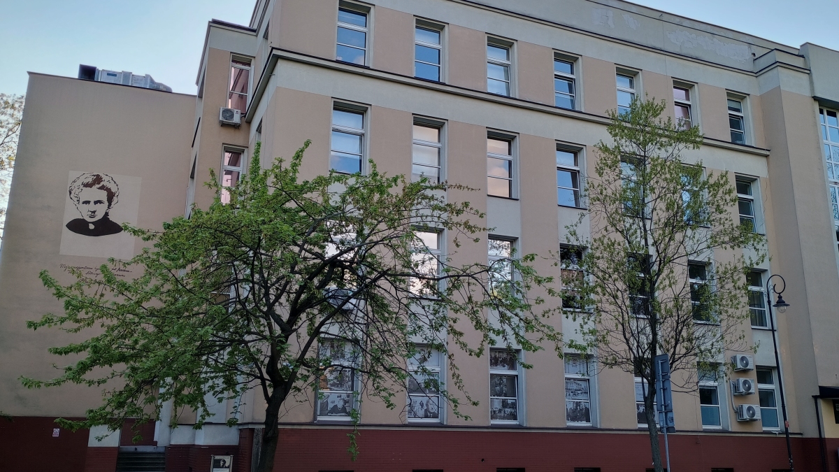 The building of Maria Skłodowska- Curie Institute